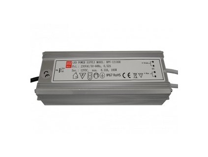 LED Napájanie 12V 100W IP67 Hliník
