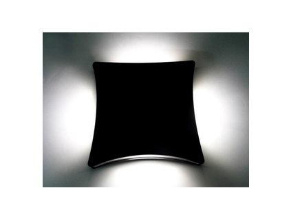 Vonkajšie svietidlo nástenné Elkim 4W DW IP54, čierna