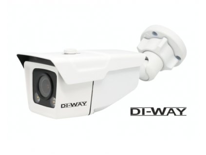 DI-WAY 2Mpx IP vonkajšie IR Bullet kamera 1080P, 5mm ColorNightvision POE
