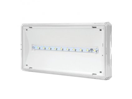 Núdzové sv.LED 1W SE 1h IP65 biele 120lm