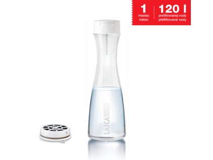 Laica Filtračná karafa Flow´n go GlaSSmart B31AA, biela