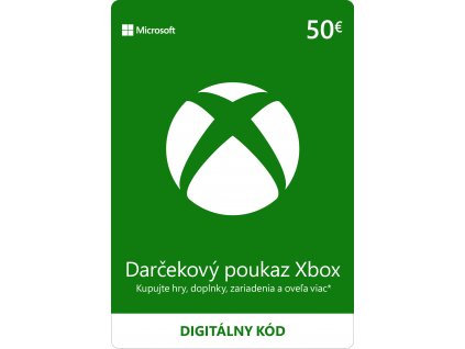 ESD XBOX - Dárková karta Xbox 50 EUR