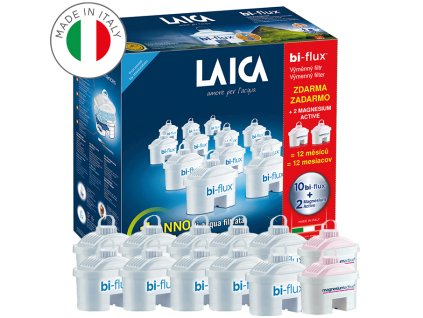 Laica Bi-Flux univerzálny 10ks + 2ks magnézium F12SES0