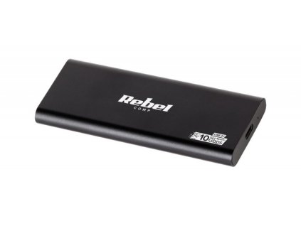 Box na disk SSD M2 USB typ C 3.0 Rebel hliníkový
