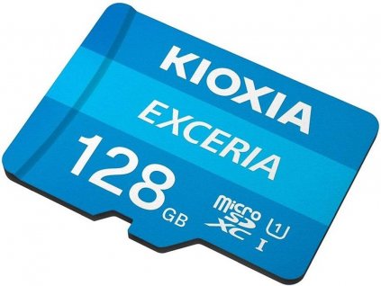KIOXIA micro SDHC 128GB UHS-I + adaptér
