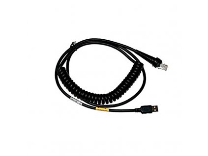 USB kabel, 12V locking, 5m, kroucený, 5V host powe