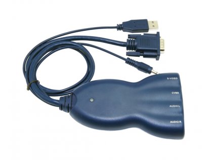 Zircon PC to TV konvertor - aktivní redukce PC do TV, vč.zvuku