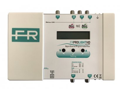 FRACARRO programovatelný zesilovač FRPRO LIGHT HD