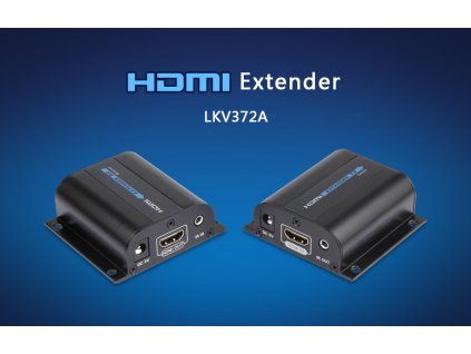 Zircon HDMI extender, přenos HDMI signálu přes ethernet (CAT5/6e)