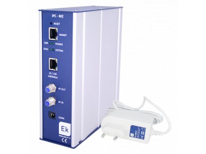 ITS IPC-M hlavní stanice - přenos ethernetu přes koaxiální kabel