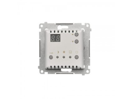 Termostat priestorový Simon 54 premium modul biely