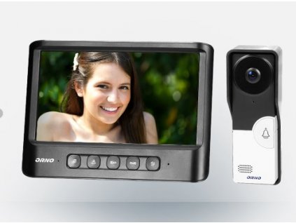 Rodinný videotelefón IMAGO OR-VID-MC-1059/B, LCD 7", čierny