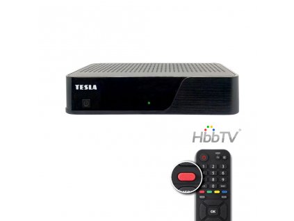 TESLA HYbbRID TV T200 - DVB-T2 H.265 (HEVC) přijímač s HbbTV