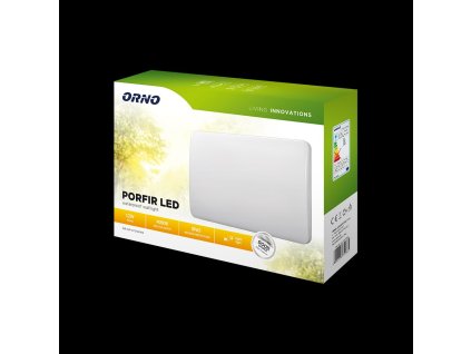 PORFIR LED 12W, svietidlo s číslom domu, ORNO 950lm, IP65, 4000K, IK10