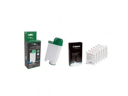 Filter Logic CFL-902 filtr za Brita Intenza+ + Saeco čisticí přípravek CA6705/99 pro okruh mléka