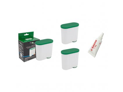 Filter Logic CFL-903B filtr 3 ks za Saeco/Philips AquaClean CA6903 + Saeco mazivo pro spařovací jednotku