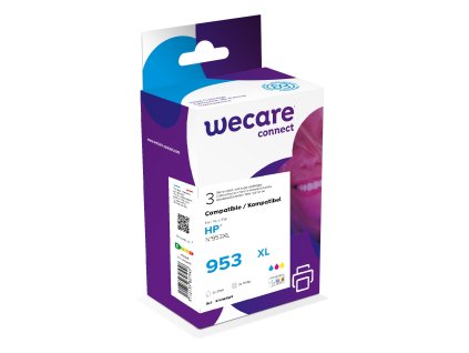 WECARE ARMOR ink sada kompatibilná s HP F6U16AE/F6U17AE/F6U18AE, CMY
