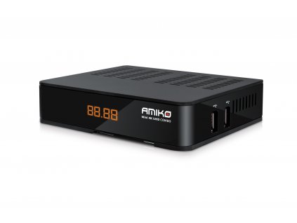AMIKO Mini 4K UHD Combo - DVB-S2/T2/C přijímač