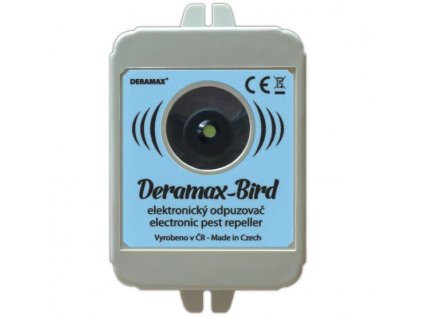 Deramax Bird ultrazvukový plašič/odpudzovač vtákov