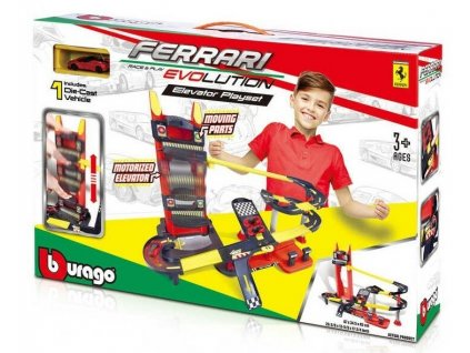 Bburago FERRARI EVOLUTION ELEVATOR Playset