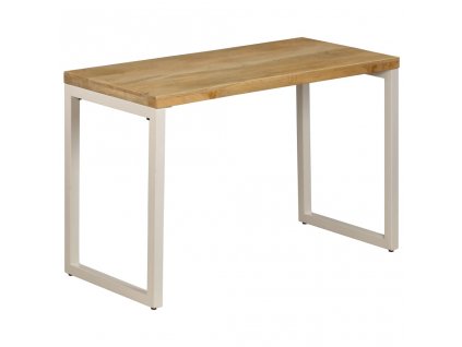 Multidom Jedálenský stôl 115x55x76 cm, mangový masív a oceľ