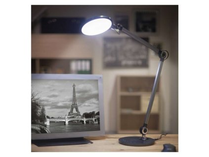 LED stolná lampa KAREN, čierna
