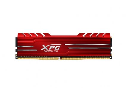 Adata Gammix D10/DDR4/16GB/3200MHz/CL16/1x16GB/Red