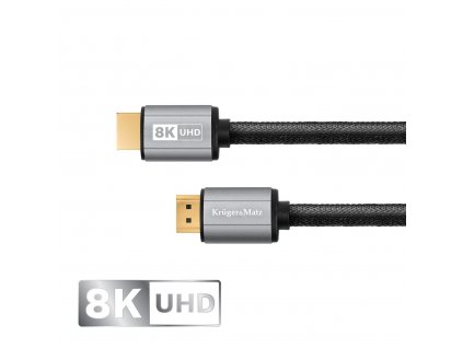 Kábel HDMI - HDMI 2.1V 8K 3m Kruger&Matz