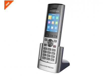 Grandstream DP730 IP tel., 2,4'' bar. displ., 2SIP úč., video, BT, Micro USB, HAC,