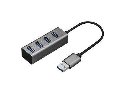 YHB 4300 Kovový Hub 4xUSB 3.0 YENKEE