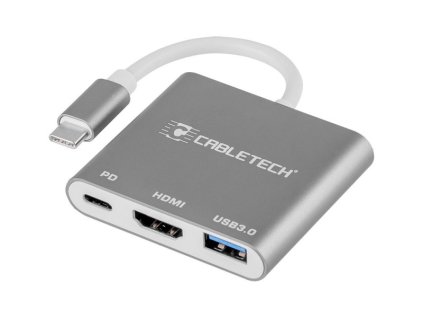 Adapter USB Typ C - zásuvka USB 3.0,HDMI,USB 2.0 Typ C