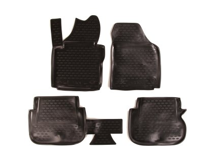 Gumové koberce VOLKSWAGEN Caddy, 10/2007-2014, 5 dveří SIXTOL