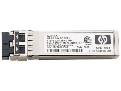 HP 8Gb Short Wave FC SFP+ 1 Pack