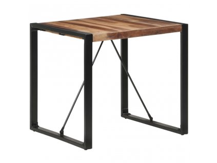 Multidom Jedálenský stôl 80x80x75 cm masív so sheeshamovou úpravou