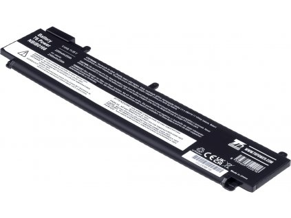 Batéria T6 Power pre Lenovo ThinkPad T460s, T470s, 2200mAh, 25Wh, 3cell, Li-Pol