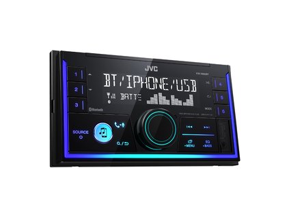 Autorádio JVC KW-X830BT - USB, Bluetooth, AUX, 2-DIN, Multicolor podsvietenie