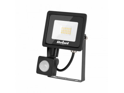 LED Reflektor 10W s detektorom pohybu 3000K Rebel