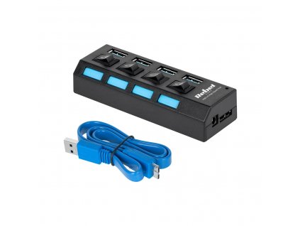 HUB USB 3.0 4 portový Rebel