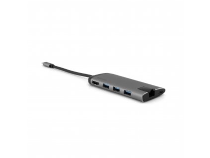 VERBATIM USB-C™ MULTIPORT HUB USB 3.1 GEN 1 / 3x USB 3.0 / HDMI / SDHC / MICROSDHC / RJ45