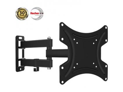 CONNECT IT nástěnný držák na obrazovky 13-37", záruka 30 let, ČERNÝ