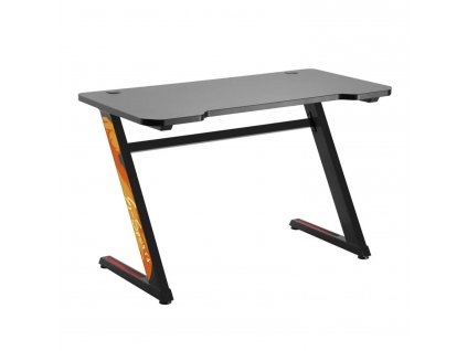 Čierny herný stôl NanoRS RS120 max. 50 kg, výška 750 mm
