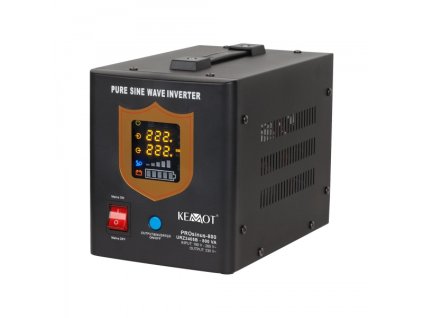 Záložný zdroj PROsinus-800 12V 230V 800VA/500W KEMOT čierny