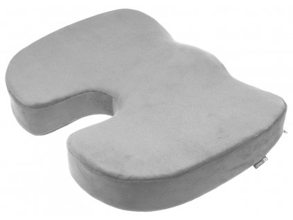 CONNECT IT FOR HEALTH AlfaPro Anatomický polštář na židli, ŠEDÝ