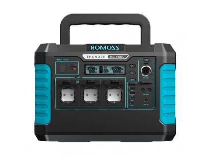 Prenosná napájacia stanica Romoss RS1500 Thunder Series, 1500W, 1328Wh