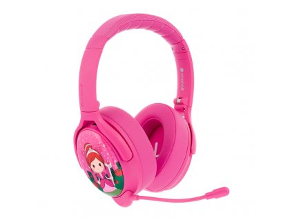Bezdrôtové slúchadlá pre deti Buddyphones Cosmos Plus ANC (ružové)