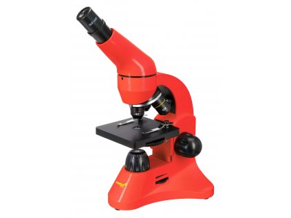 (EN) Levenhuk Rainbow 50L Lime Microscope (Orange, CZ)