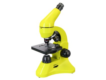 Mikroskop Levenhuk Rainbow 50L PLUS (Lime, EN)
