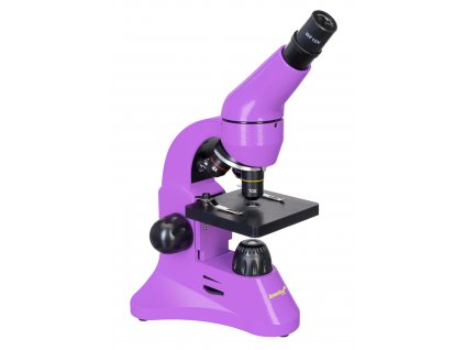 (EN) Levenhuk Rainbow 50L Lime Microscope (Amethyst, EN)
