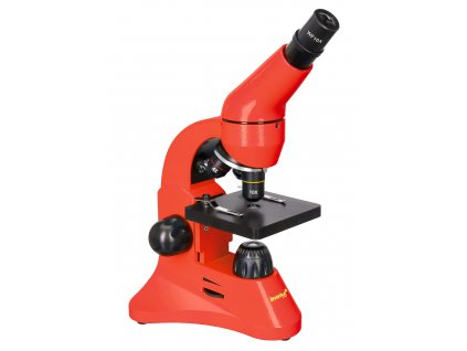 (EN) Levenhuk Rainbow 50L Lime Microscope (Orange, EN)