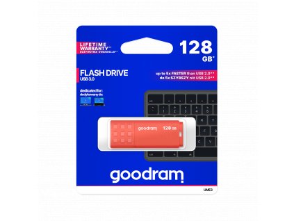 USB kľúč 128GB 3.0 Goodram oranžový